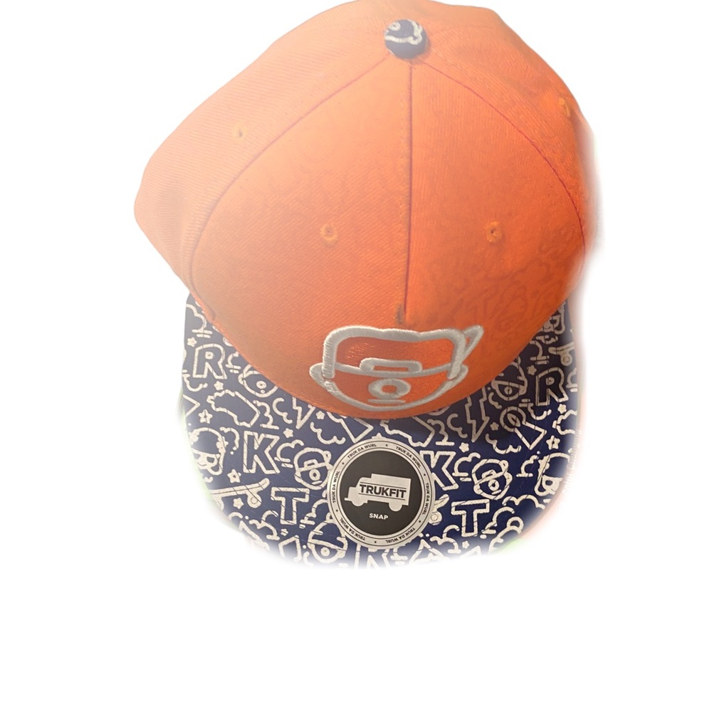 Trukfit Orange and Blue Snapback